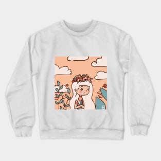 persik girl Crewneck Sweatshirt